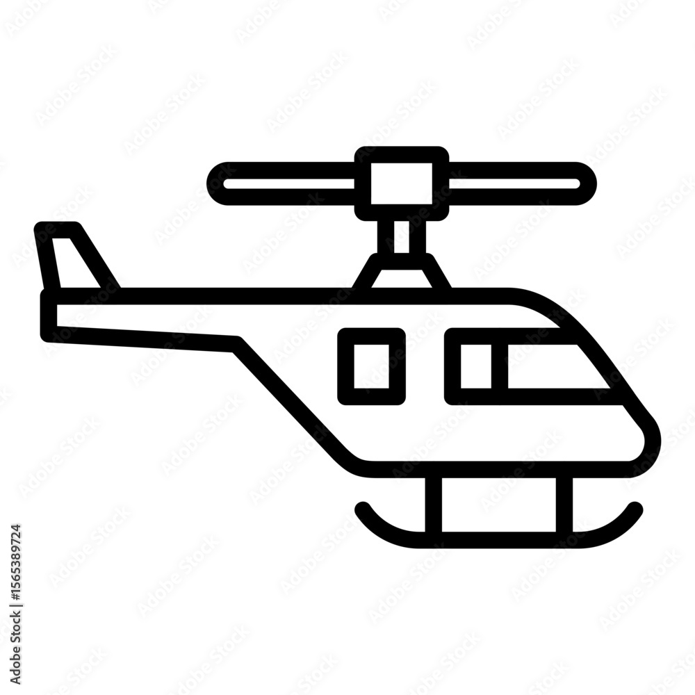 Helicopter Icon Helicopter Icon