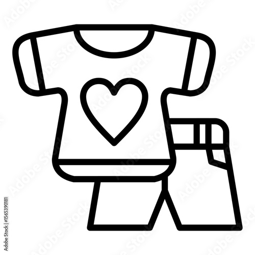 Baby Clothes Icon