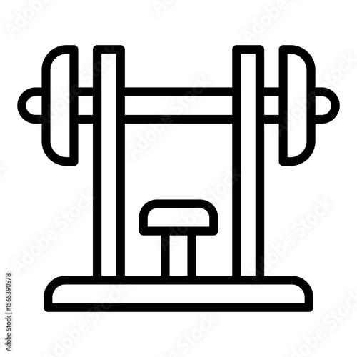 Bench Press Icon