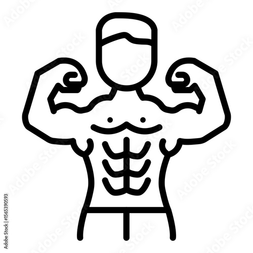Body Builder Icon