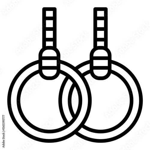 Gym Rings Icon