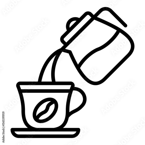 Pour Coffee Icon