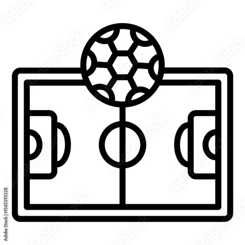 Football Field Icon