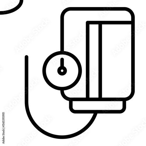 Blood Pressure Gauge Icon