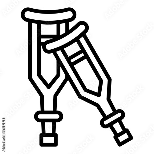 Crutches Icon
