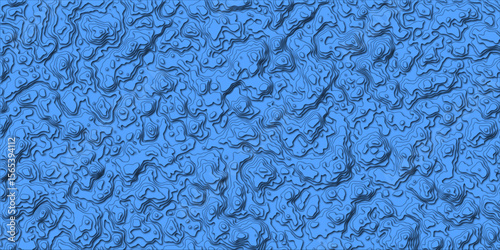 Uneven divisions creating an artistic broken effect

