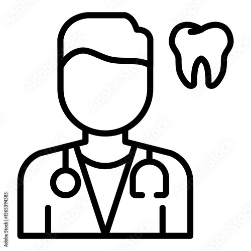 Male Dentist Icon