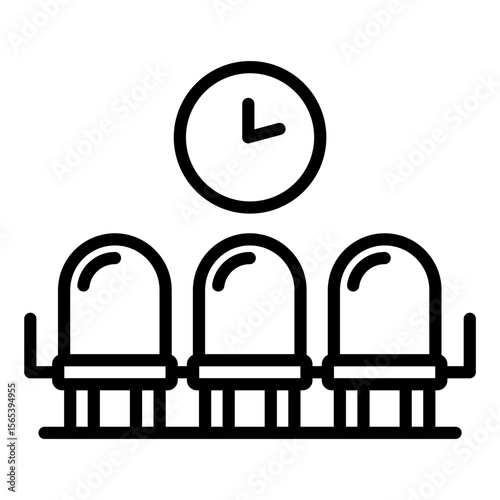 Waiting Room Icon