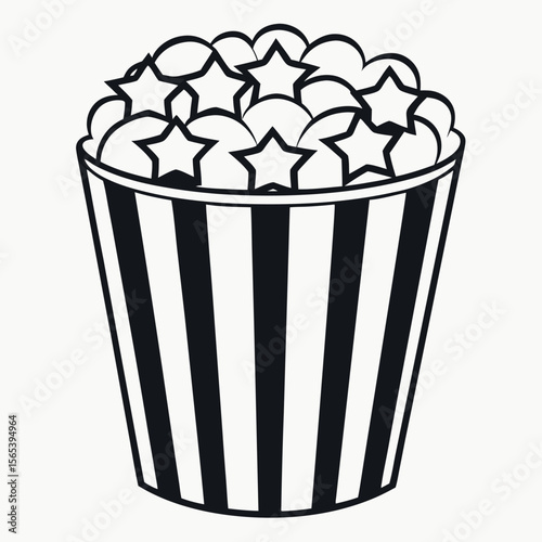 popcorn in a bucket