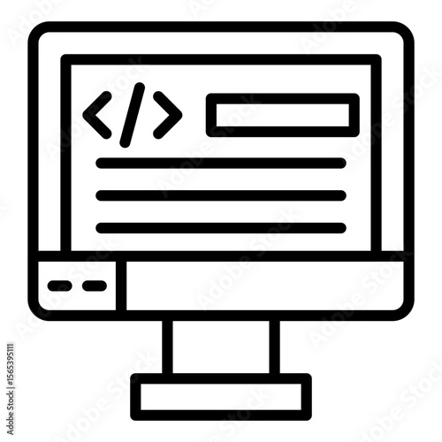 Website Coding Icon