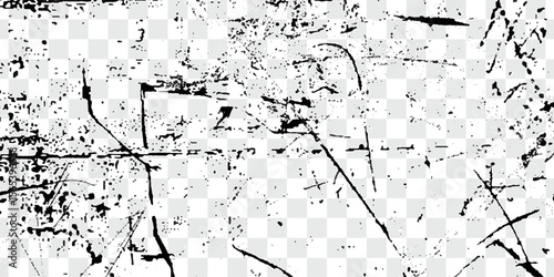 Black texture overlay. Dust grainy texture on white background. Grain noise stamp.
