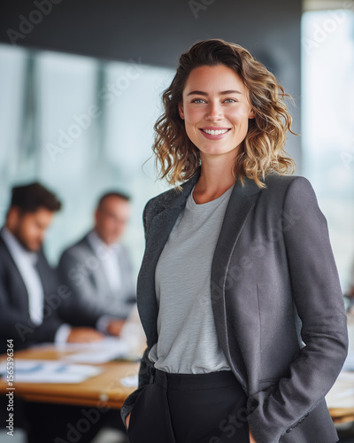 portrait of a young businesswoman