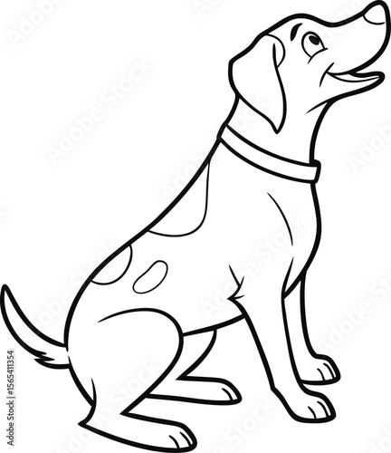 Dog vector