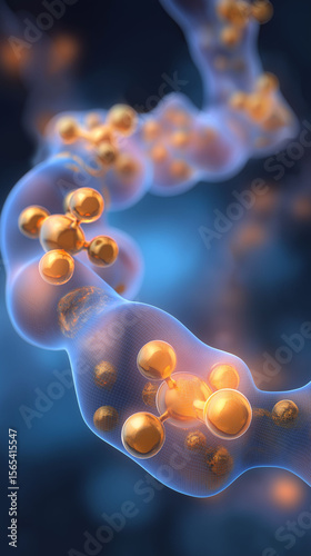 Leptin. Visual infographic illustrating leptin hormone functions and effects.