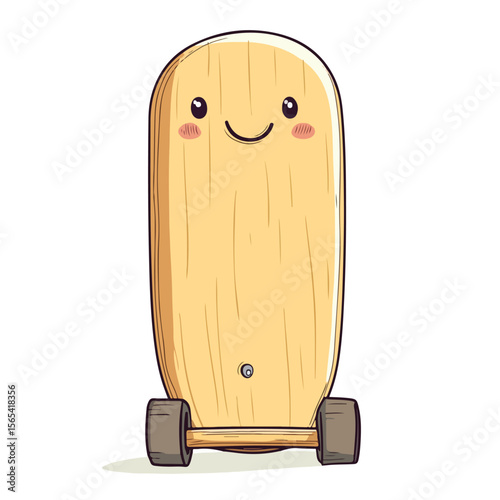 Creative Hand-Drawn Cartoon Vector Board Illustration
