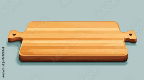Creative Flat Vector Illustration of Paint Board Center