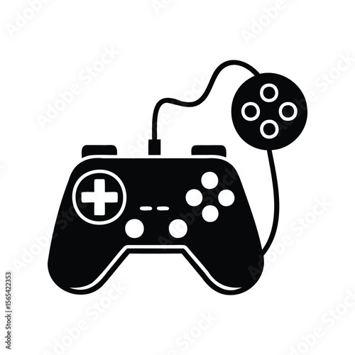 Gaming innovation controller with unique four button interface for game play