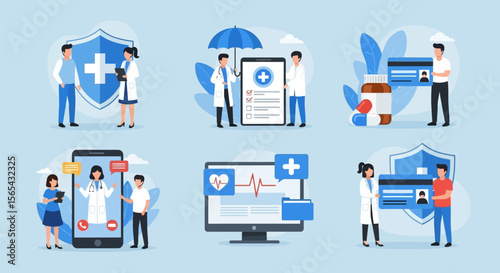Online healthcare telemedicine medical insurance doctor consultation service