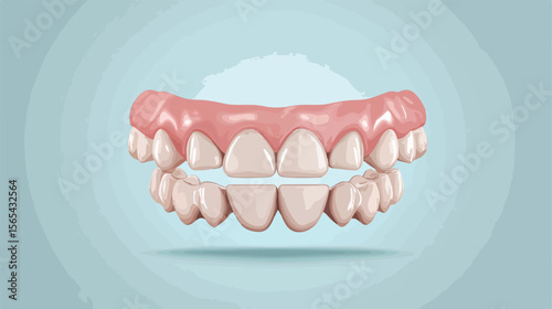 Orthodontic Metal Bracket Icon Isolated on White Background