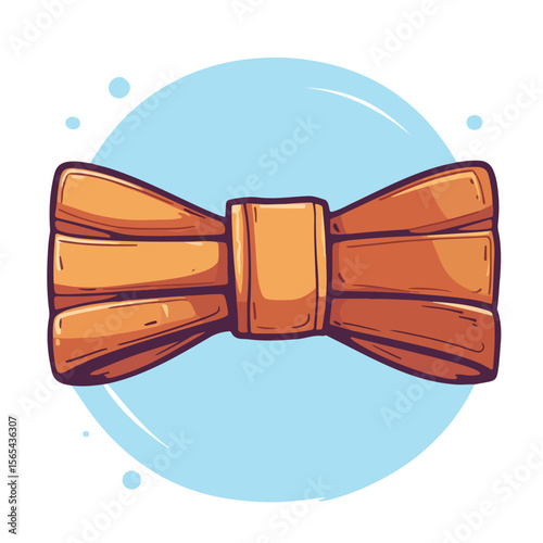 Brown Belt Cartoon Vector Illustration Hand Drawn