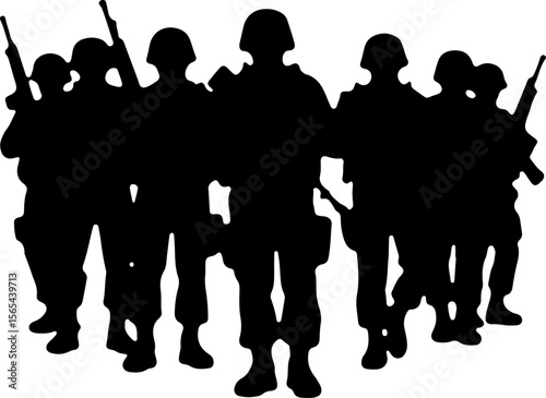 Soldiers  soldiers, military, army, vector bundle