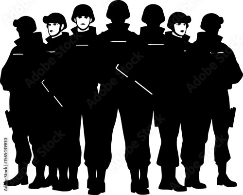 Soldiers  soldiers, military, army, vector bundle