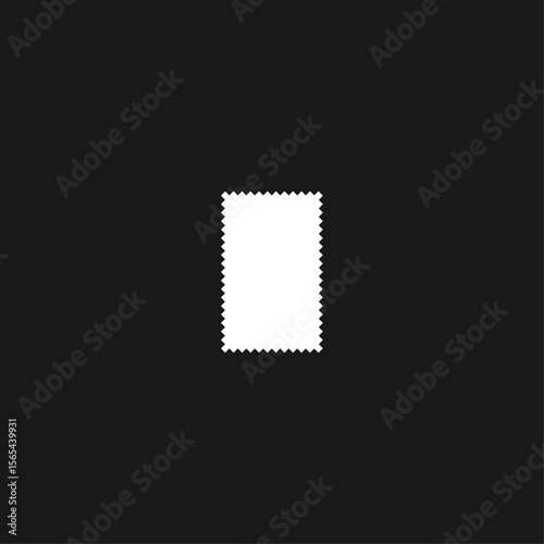 Engraved Camera cleaning cloth icon logo flat vector design