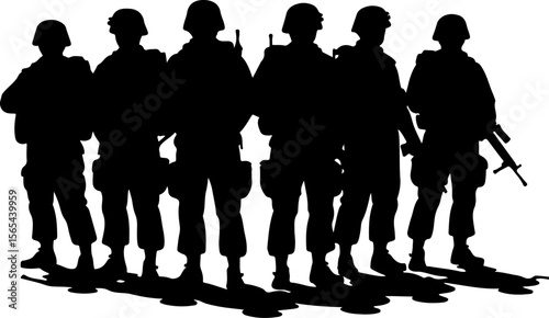 Soldiers  soldiers, military, army, vector bundle