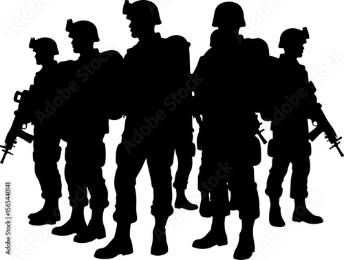 Soldiers  soldiers, military, army, vector bundle