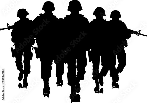 Soldiers  soldiers, military, army, vector bundle