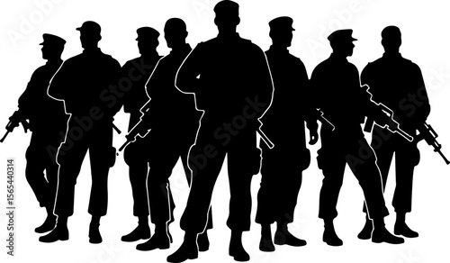 Soldiers  soldiers, military, army, vector bundle