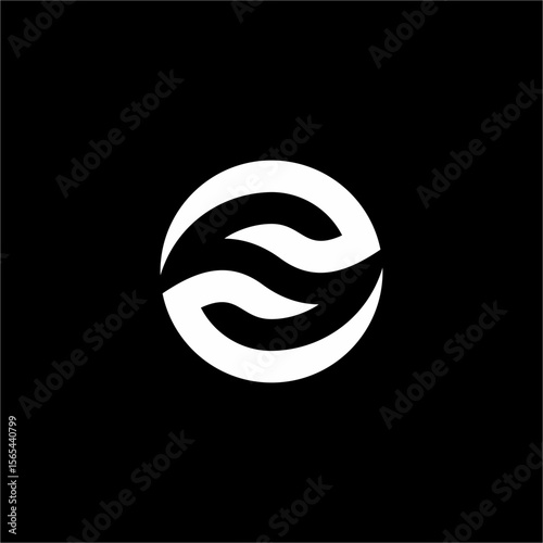 This logo is made using the letter S and coffee bean elements. Suitable for drinks & food, restaurants, cafes, food & beverages, bars & nightclubs