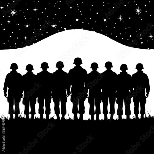 Soldiers  soldiers, military, army, vector bundle