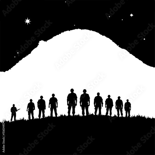 Soldiers  soldiers, military, army, vector bundle