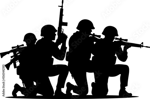 Soldiers  soldiers, military, army, vector bundle