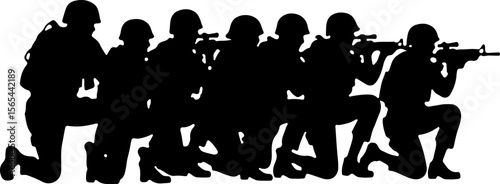 Soldiers  soldiers, military, army, vector bundle