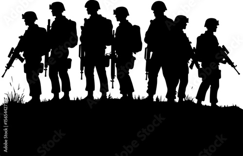 Soldiers  soldiers, military, army, vector bundle