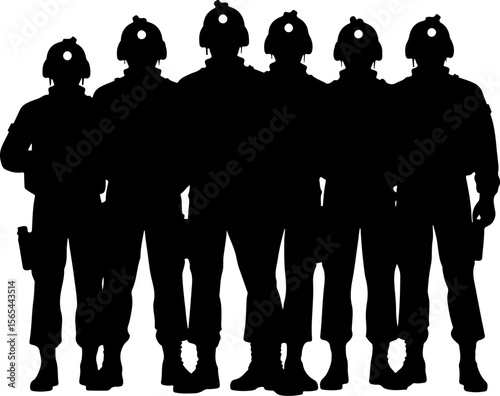 American soldiers, military, army, vector bundle