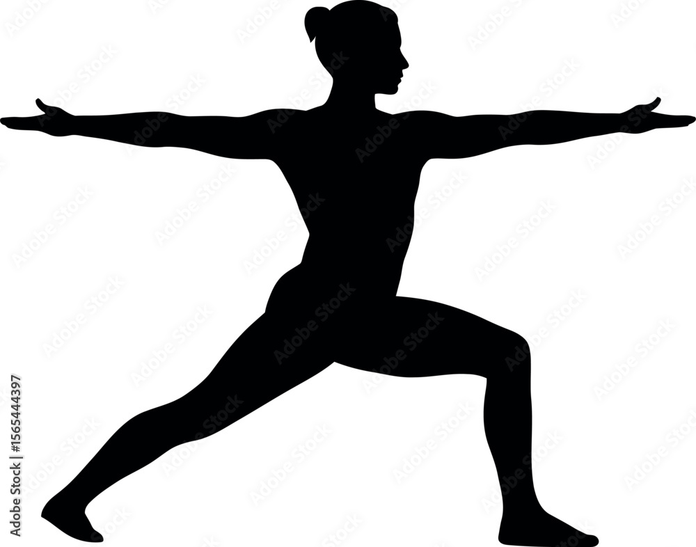 silhouette of a woman doing yoga silhouette of a woman doing yoga
