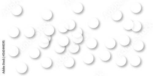 Seamless pattern of white polka dots with transparent background. suit Kurt digital design motif colorful wallpaper illustration, traditional design. wall decorated mosaic tiles texture background.
