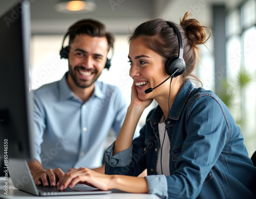 Excellent Customer Care: Professional operators providing online help and assistance.