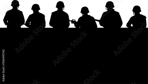 American soldiers, military, army, Vector Bundle