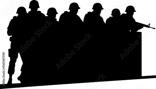 American soldiers, military, army, Vector Bundle