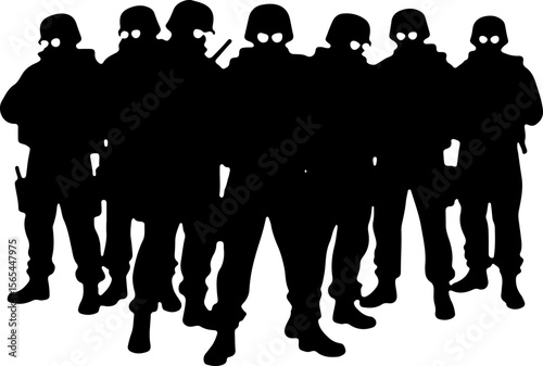 American soldiers, military, army, Vector Bundle