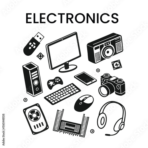 Exploring the World of Electronics A Visual Guide to Common Devices