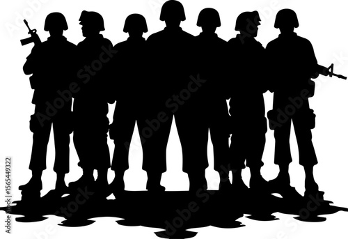 American soldiers, military, army, Vector Bundle
