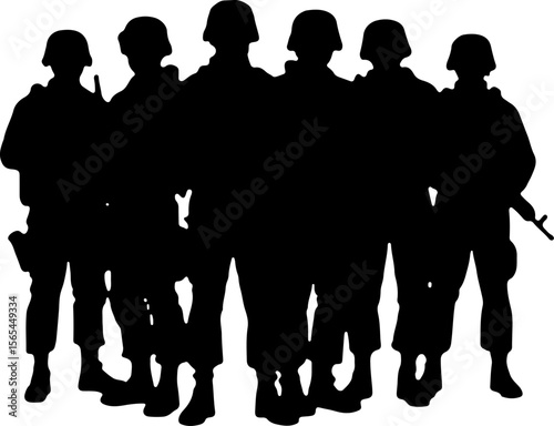 American soldiers, military, army, Vector Bundle