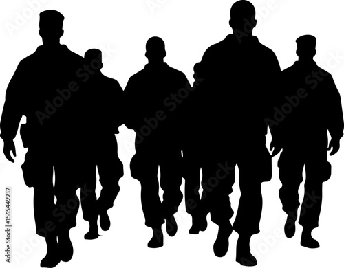American soldiers, military, army, Vector Bundle