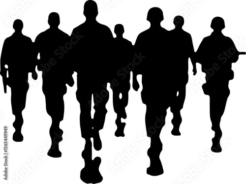 American soldiers, military, army, Vector Bundle