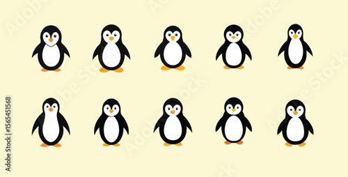 Adorable Penguin Illustrations Ten Cute Penguin Characters for Your Projects